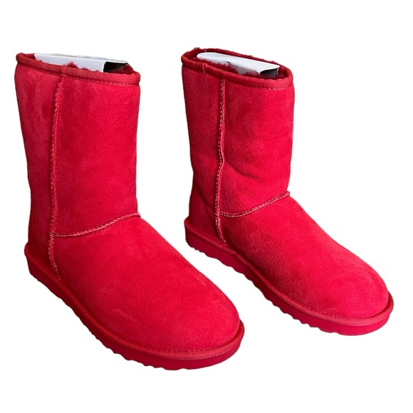 UGG Classic Short II "Samba Red" Boots - Picture 14 of 15